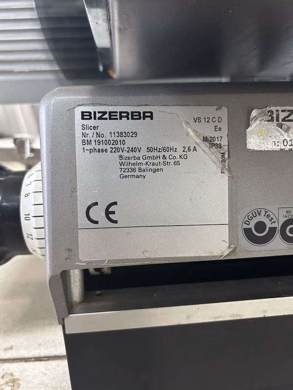 Bizerba VS 12 C D