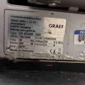 Graef VA-802HDE