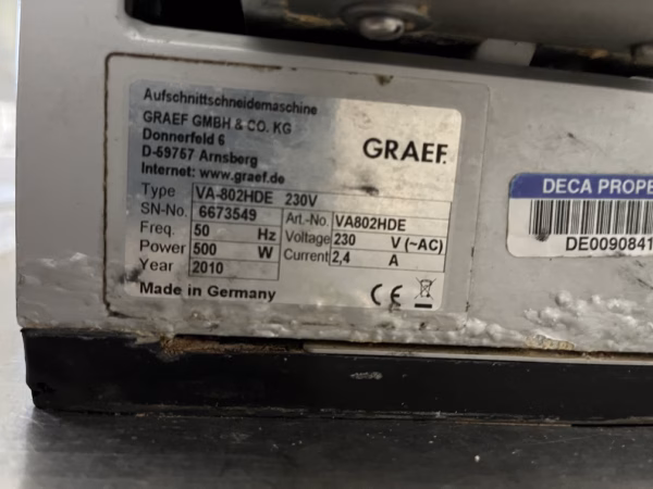 Graef VA-802HDE - Image 3