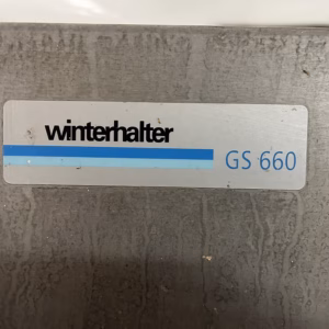 Winterhalter GS 660