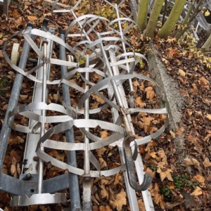 Wurstgehänge Fleischkarusell mit Rohrbahnhaken  Wurstgehänge Fleischkarusell mit Rohrbahnhaken  (380606)