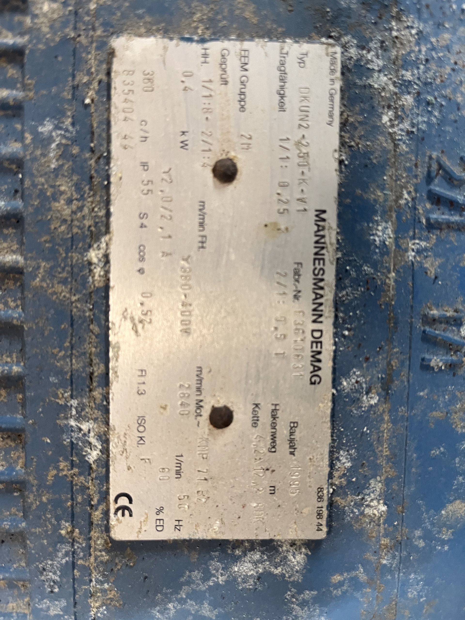 Demag Kettenzug (240378) – Bild 4