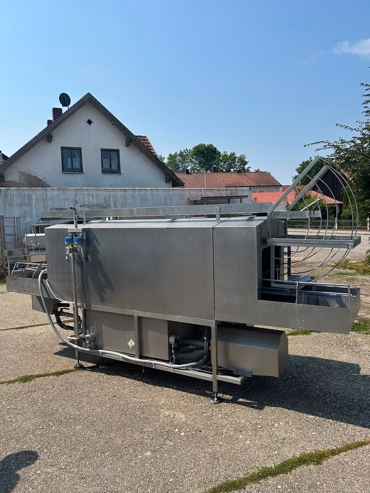 Kitzinger Kistenspülmaschine 250 Stück pro Stunde (340127)